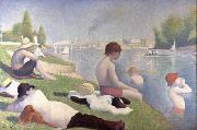 Georges Seurat Bathers at Asnieres (mk09) Germany oil painting artist